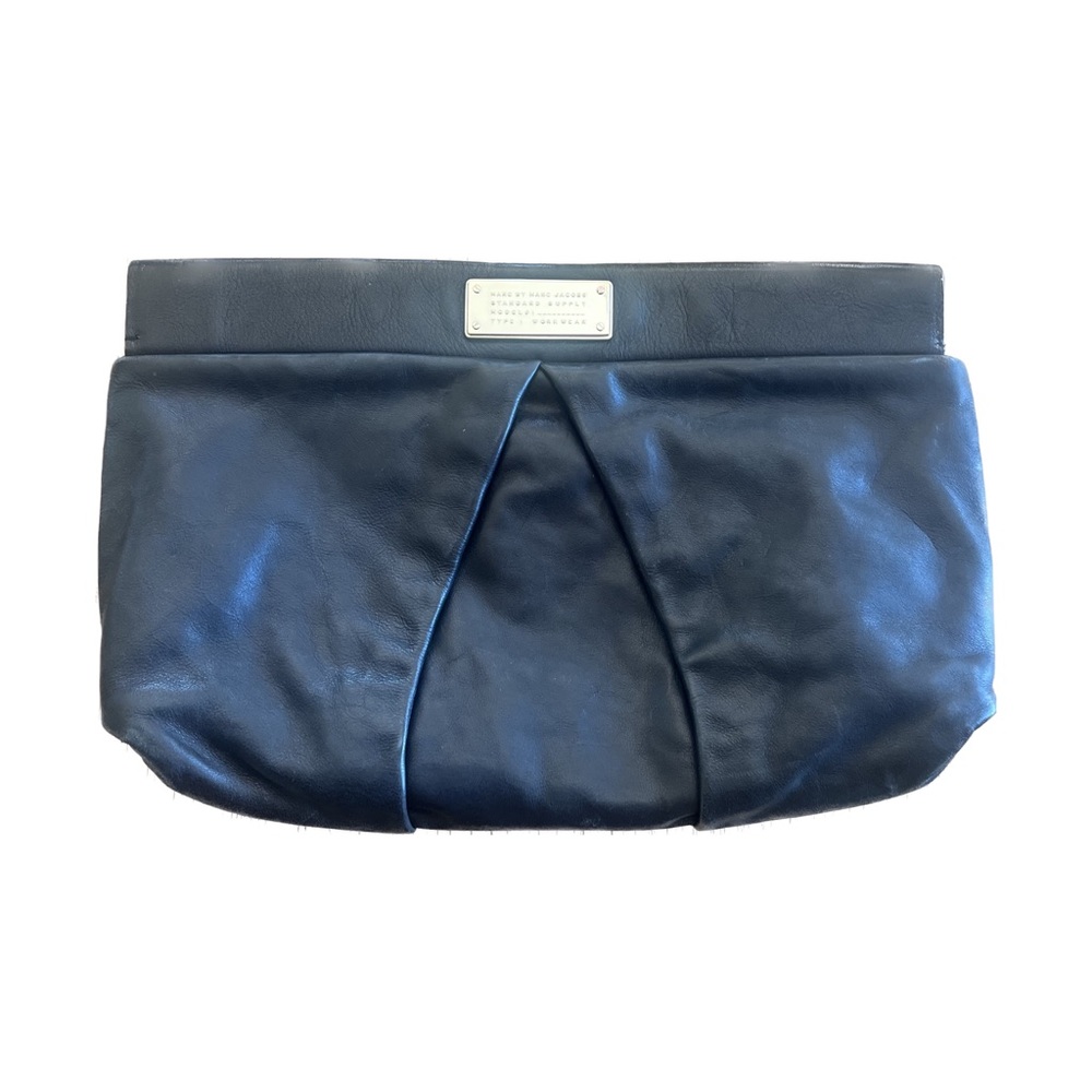 Marc Jacobs Clutch Bag - black leather